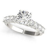 Engagement Rings Single Row Prong Set - TN84308